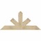 Ekena Millwork Saratoga Rough Sawn Timber Gable Bracket, Douglas Fir, 60"W x 27"H x 6"D x 6"F, 11/12 Pitch GBW060X27X0606SAR00RDF - alternate 1